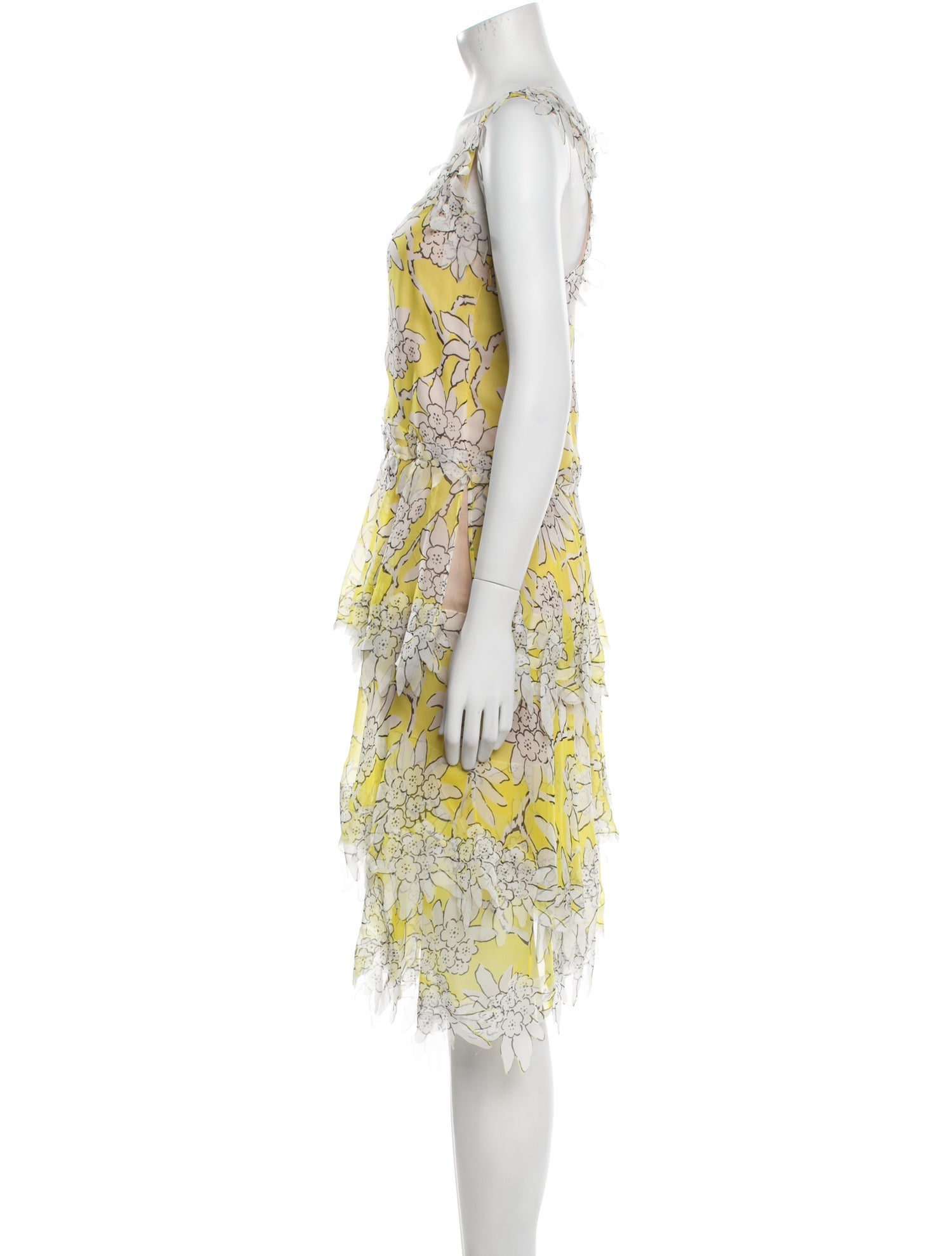 Valentino Silk Midi Length Dress