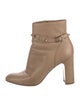 Valentino Rockstud Accents Leather Boots