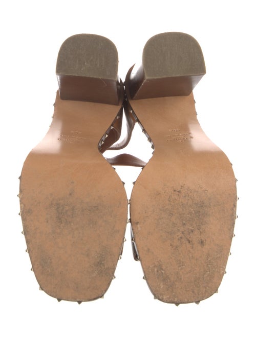 Valentino Rockstud Accents Leather D'Orsay Pumps