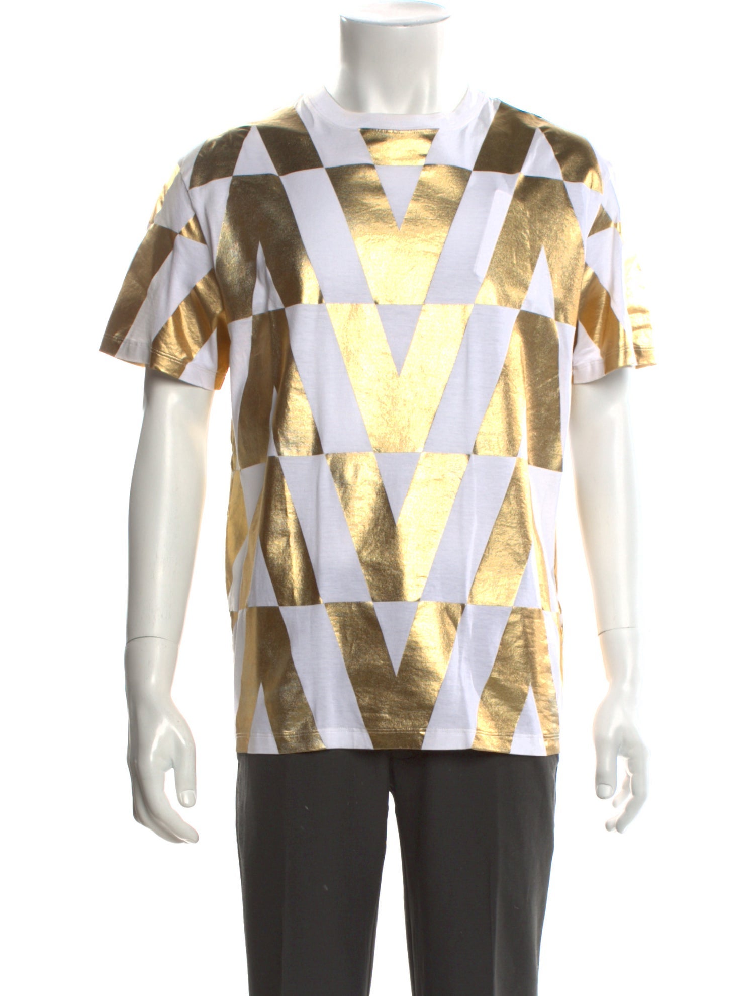 Valentino Printed Crew Neck T-Shirt w/ Tags