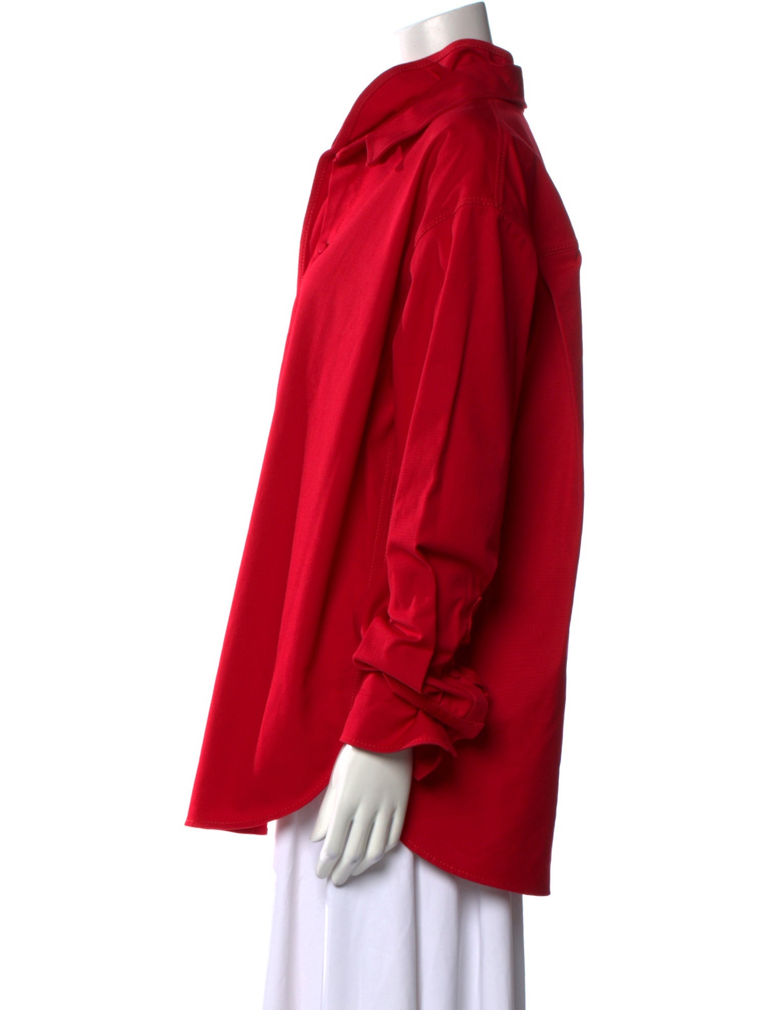 Valentino Mock Neck Long Sleeve Sweatshirt