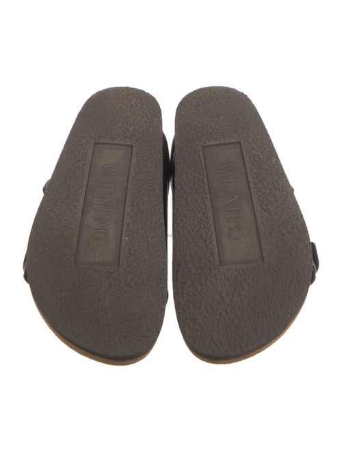 Valentino Leather Slides