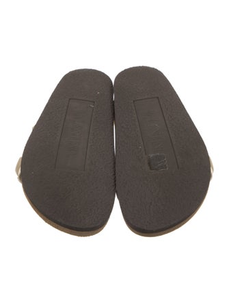 Valentino Leather Slides