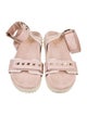 Valentino Rockstud Accents Leather Slides