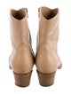Valentino Leather Western Boots