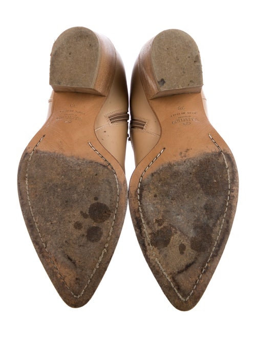 Valentino Leather Western Boots