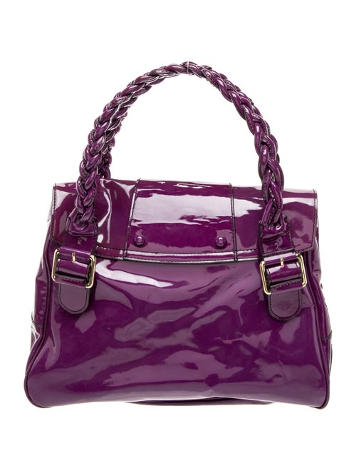 Valentino Patent Leather Top Handle Bag