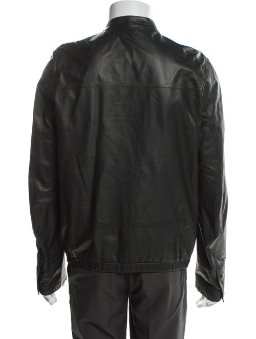Valentino Lamb Leather Utility Jacket