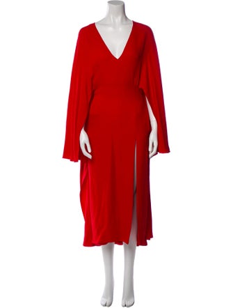 Valentino Silk Long Dress