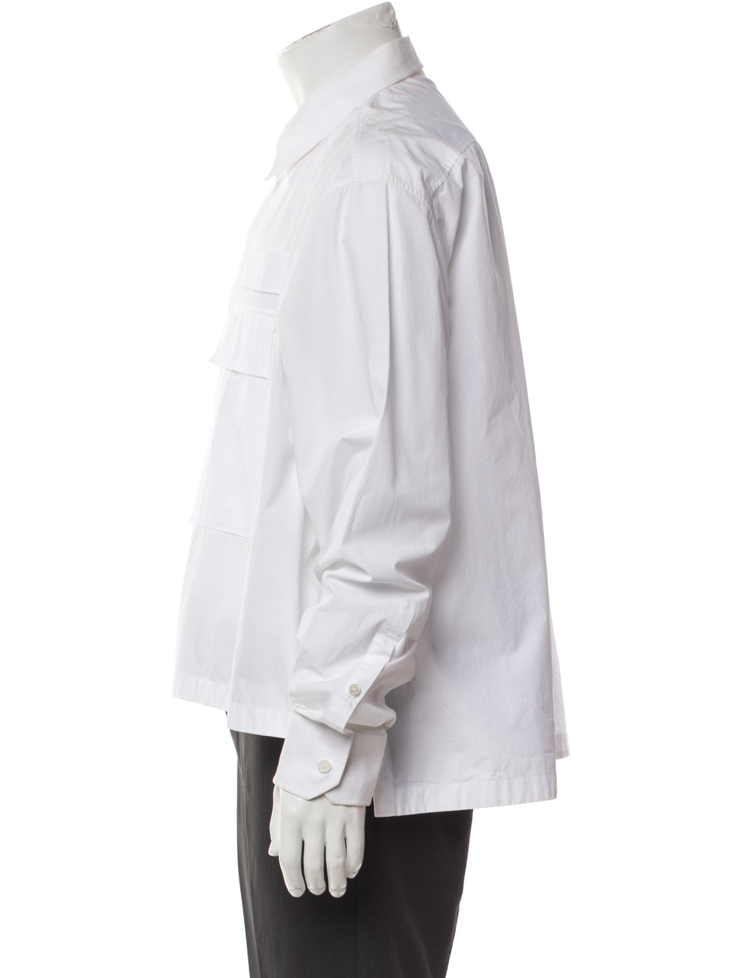 Valentino Rockstud Accents Long Sleeve Shirt