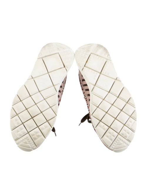 Valentino Mesh Printed Sock Sneakers