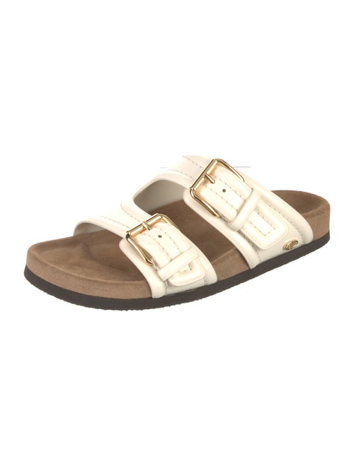 Valentino Leather Slides