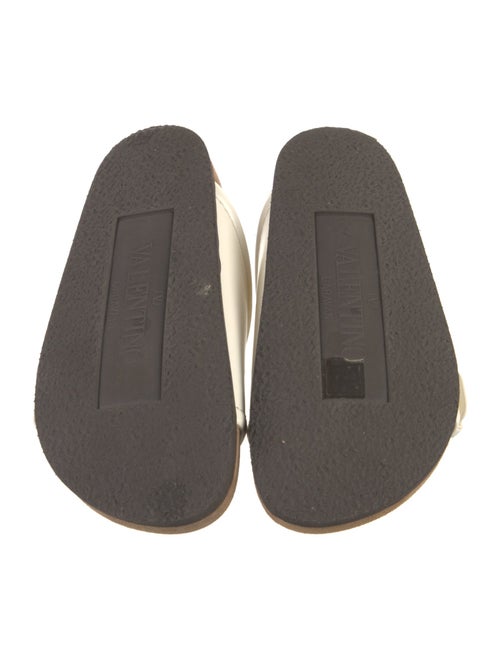 Valentino Leather Slides