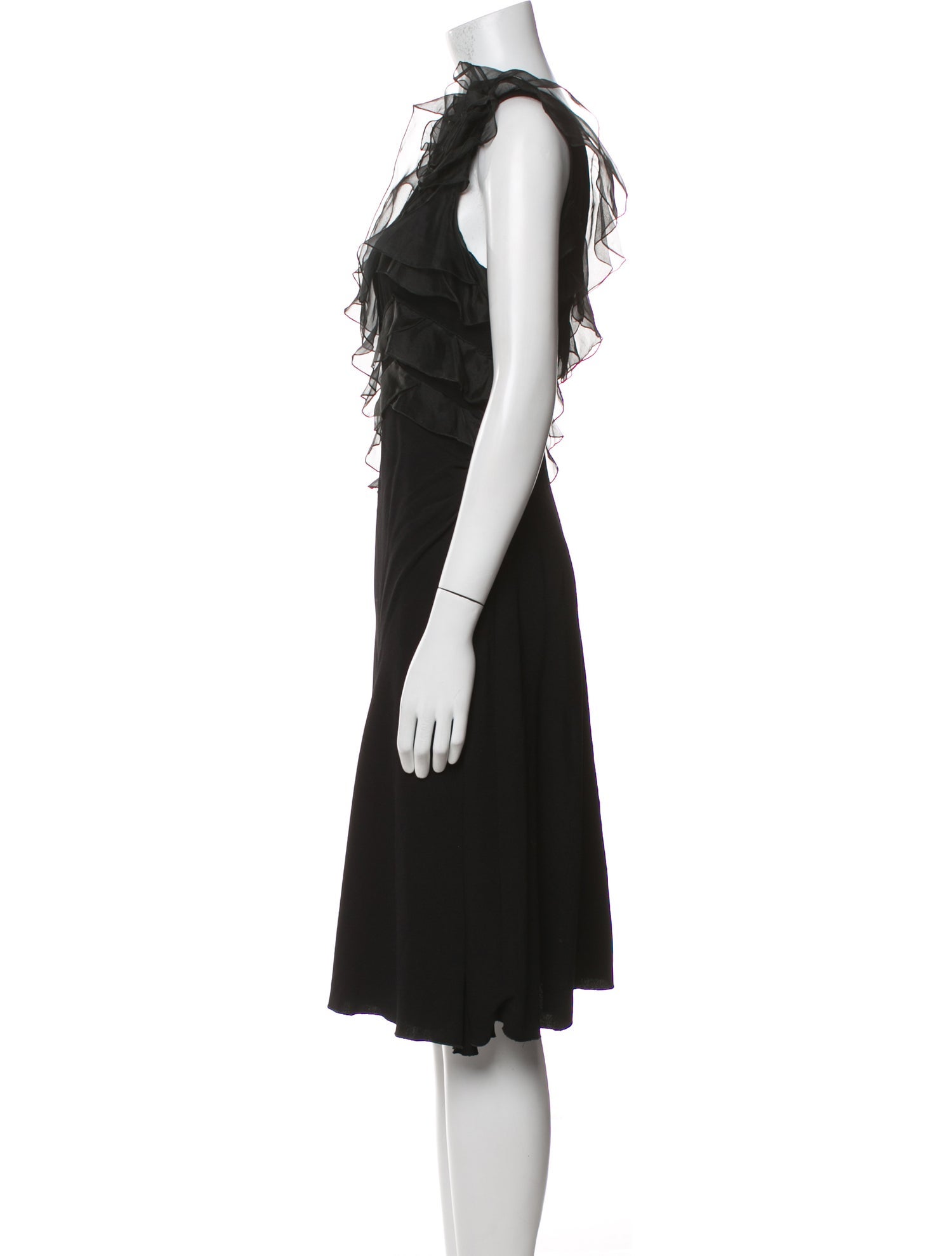 Valentino Silk Midi Length Dress