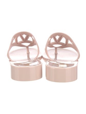 Valentino Rubber Flip Flops