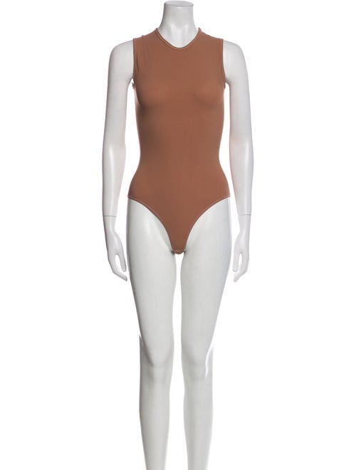 Valentino Crew Neck Sleeveless Bodysuit