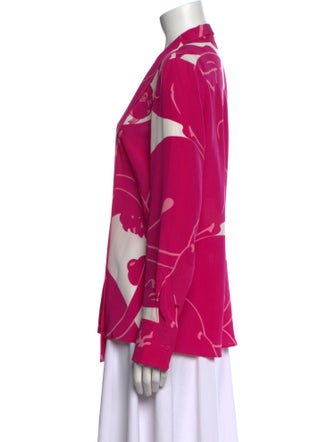 Valentino Silk Printed Blouse