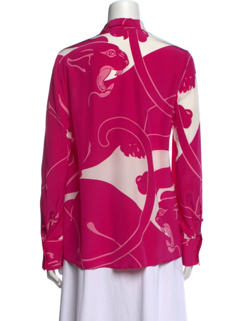 Valentino Silk Printed Blouse