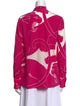 Valentino Silk Printed Blouse