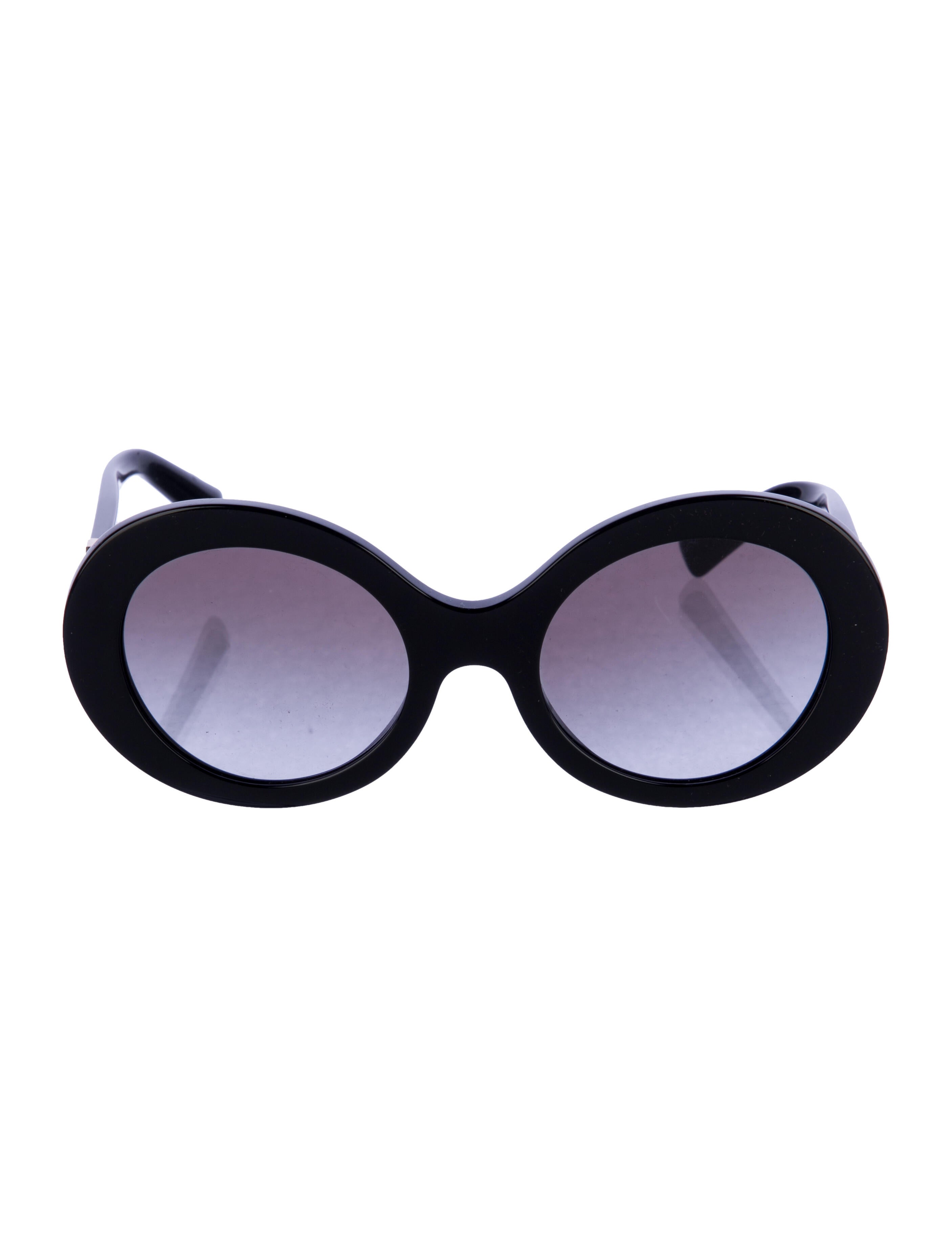 Valentino Rockstud Accents Oversize Sunglasses