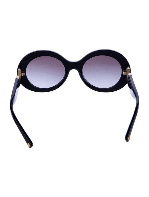 Valentino Rockstud Accents Oversize Sunglasses