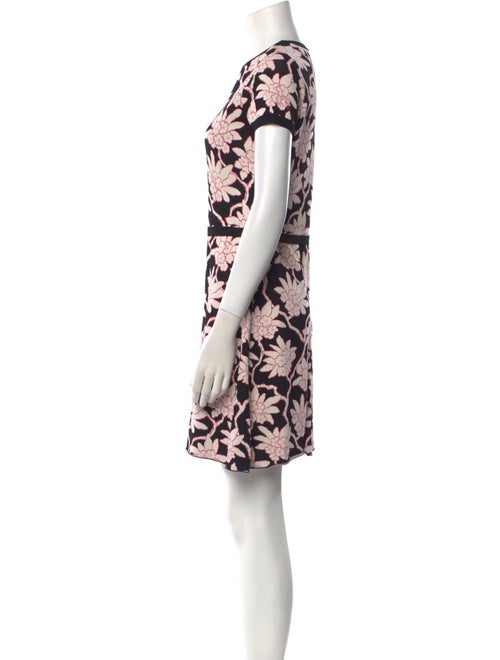 Valentino Floral Print Mini Dress