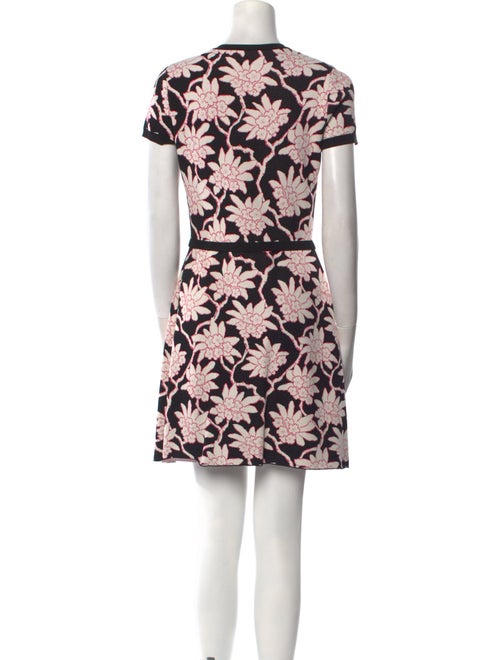 Valentino Floral Print Mini Dress