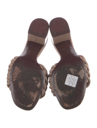 Valentino Leather Slides