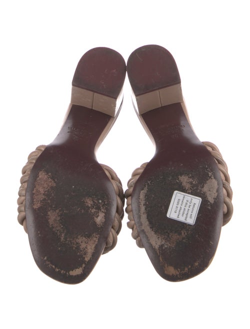 Valentino Leather Slides