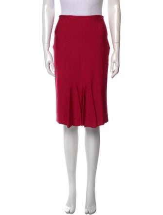 Valentino Wool Knee-Length Skirt