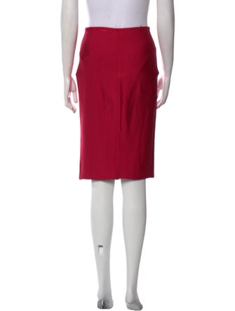 Valentino Wool Knee-Length Skirt