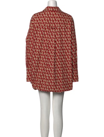 Valentino Printed Mini Dress