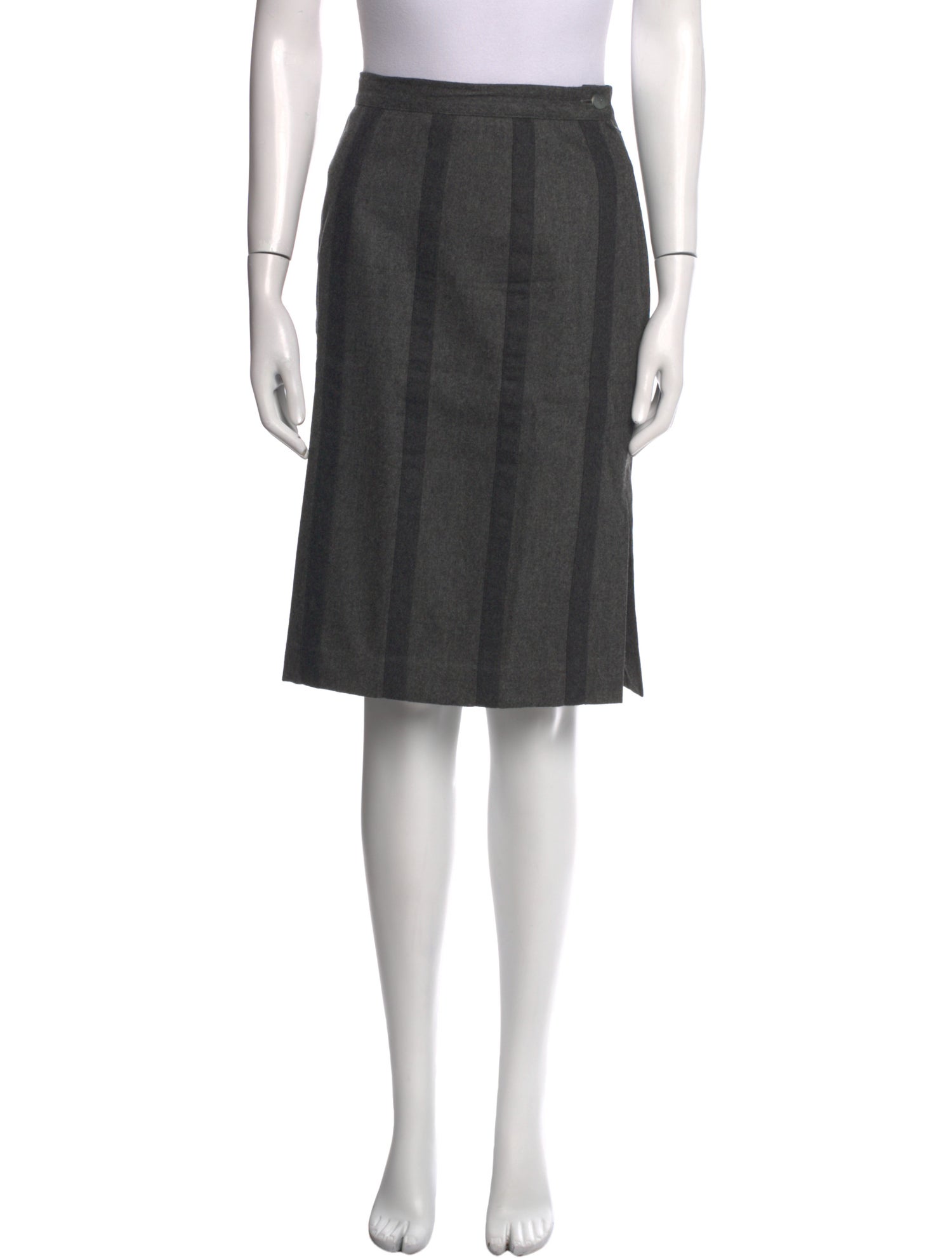 Valentino Virgin Wool Knee-Length Skirt