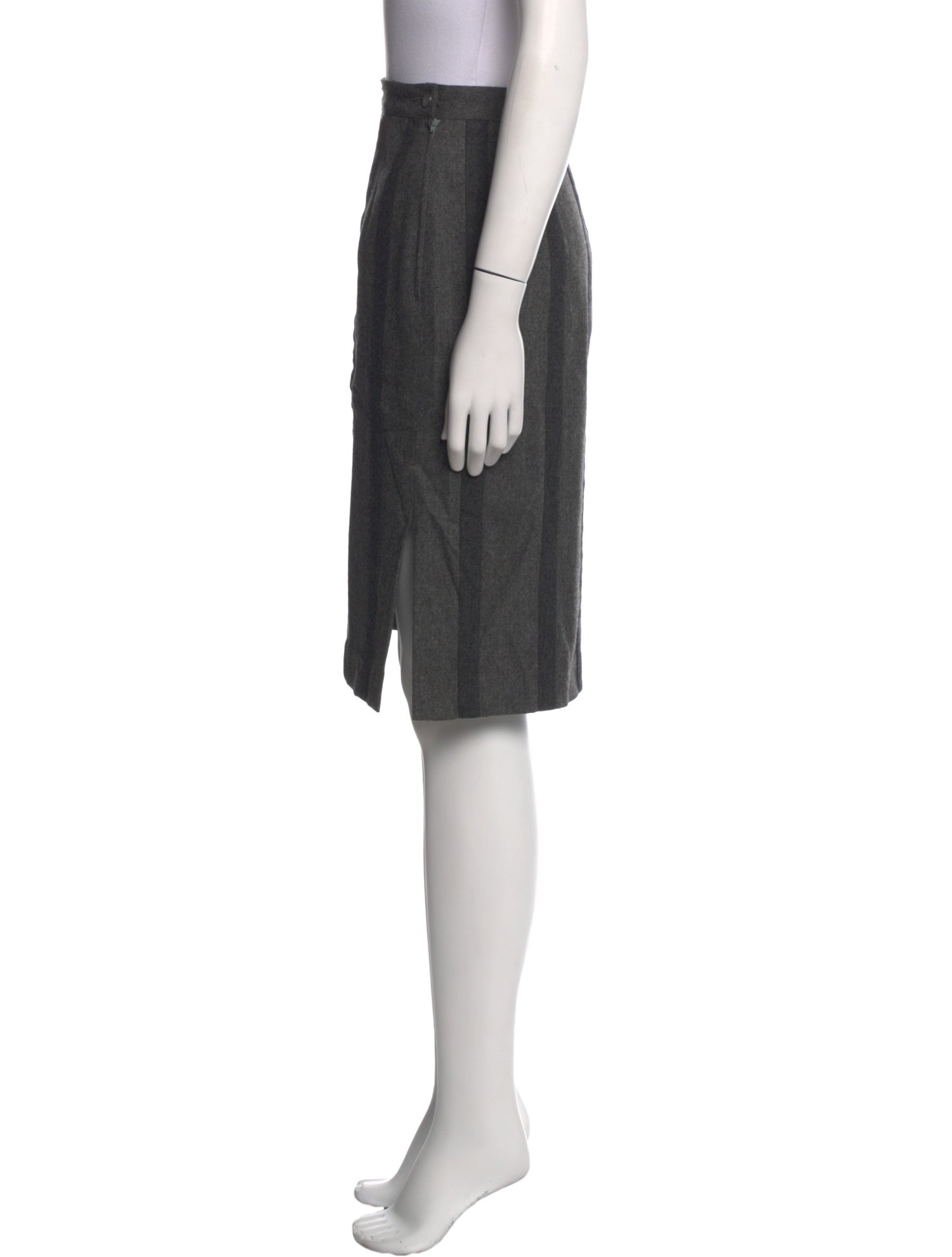 Valentino Virgin Wool Knee-Length Skirt