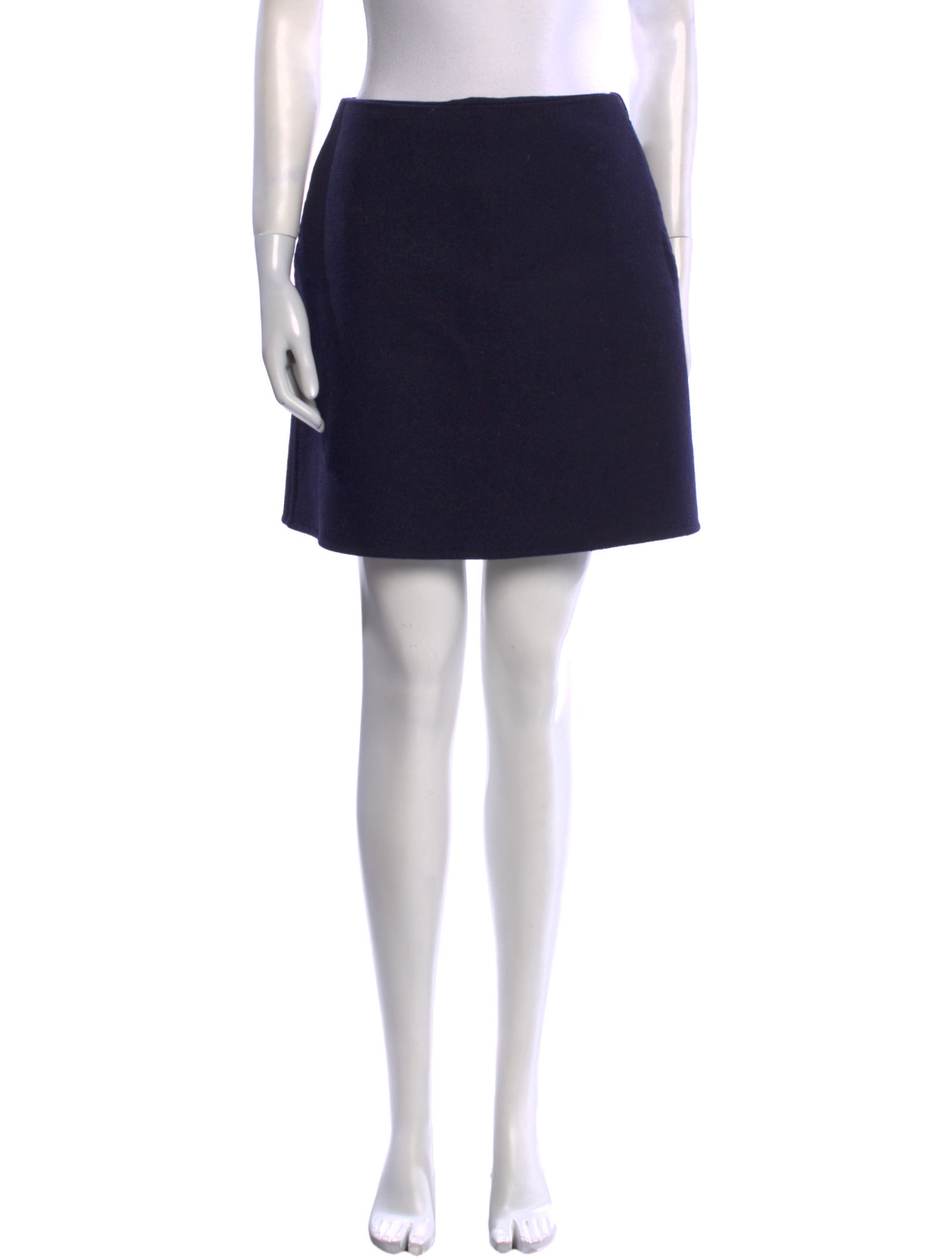 Valentino Virgin Wool Mini Skirt