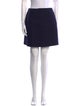 Valentino Virgin Wool Mini Skirt