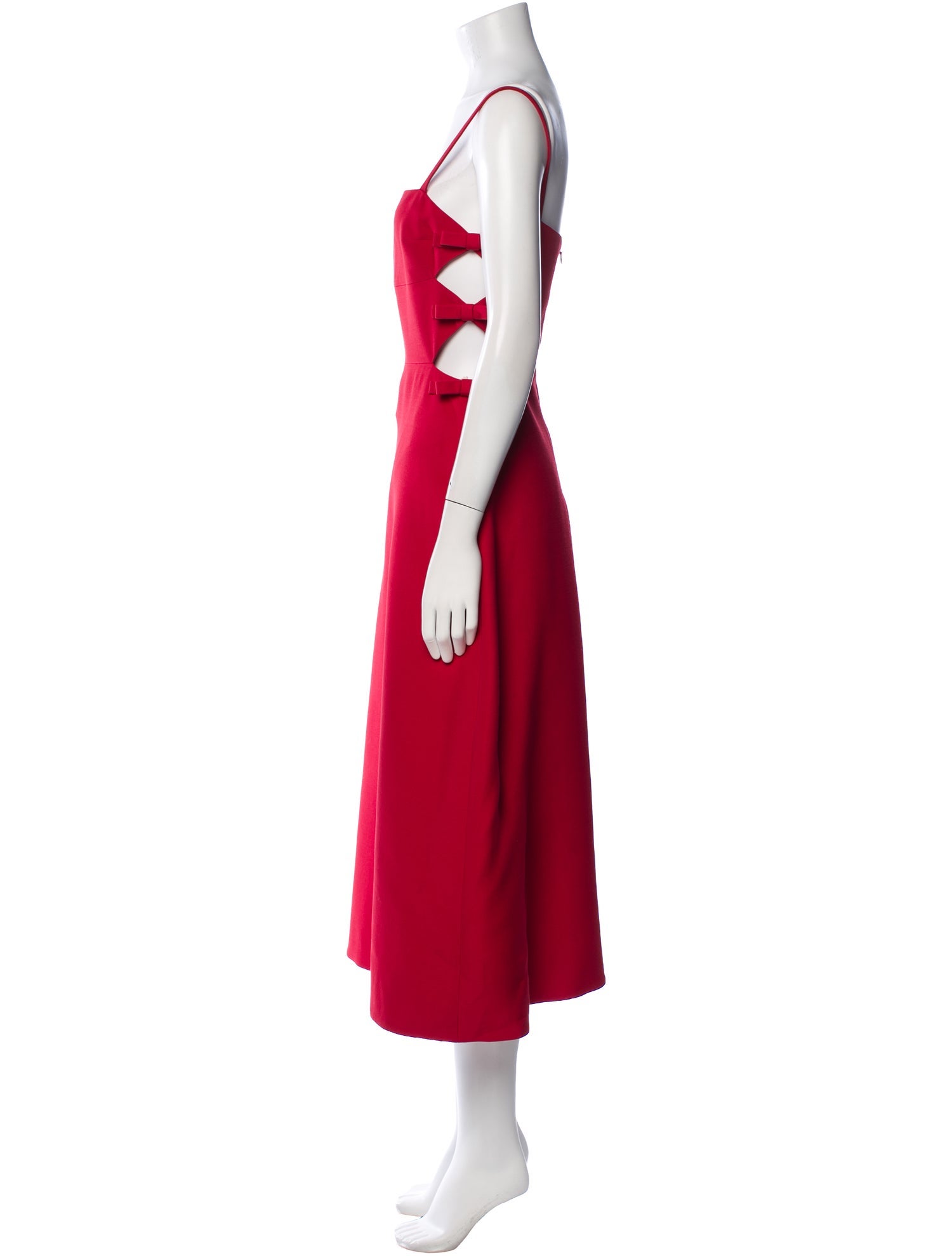 Valentino Virgin Wool Midi Length Dress