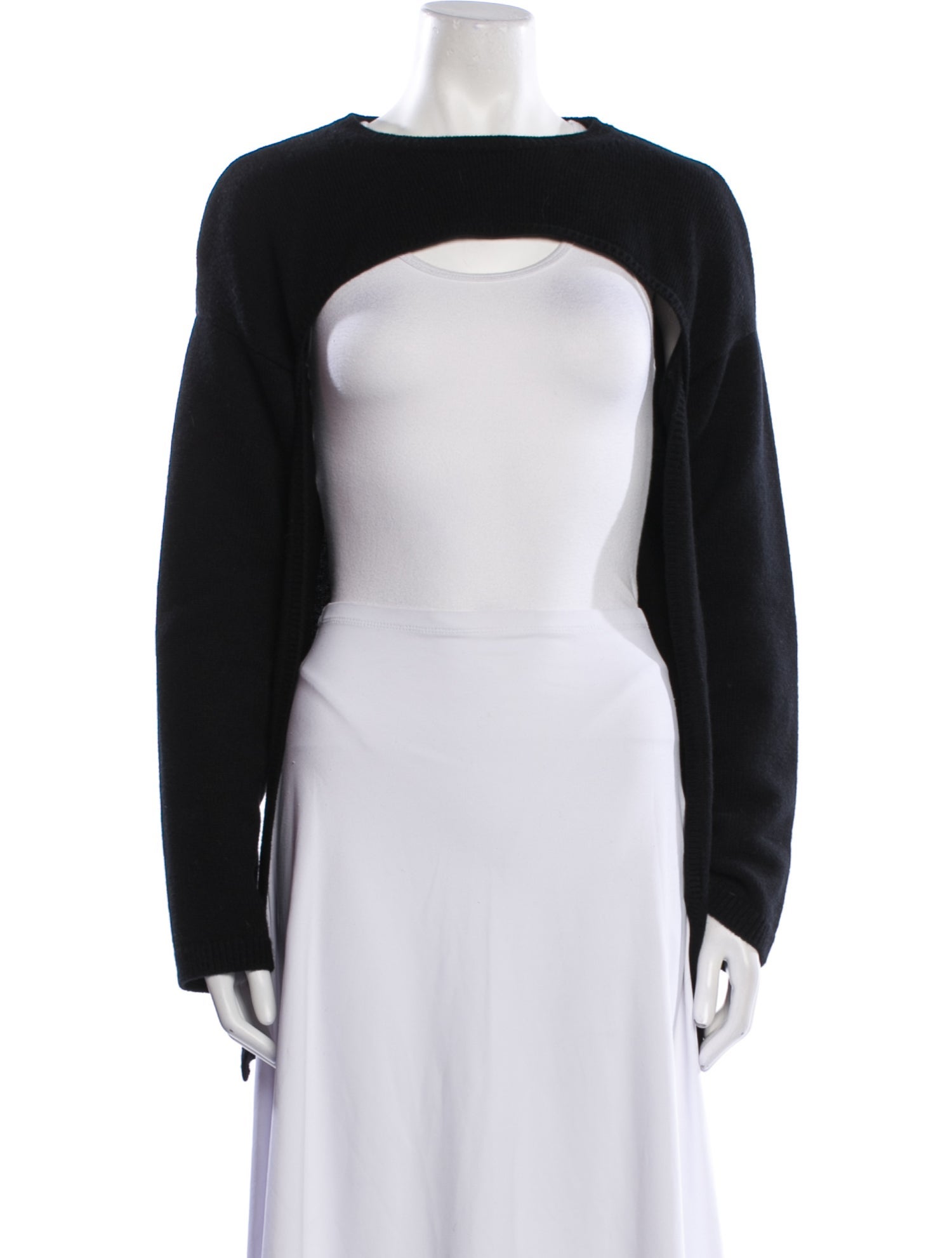 Valentino Cashmere Bateau Neckline Sweater