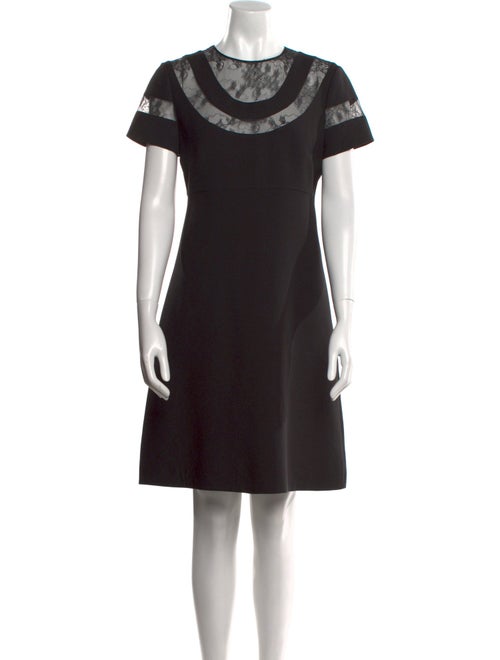 Valentino Virgin Wool Knee-Length Dress