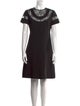 Valentino Virgin Wool Knee-Length Dress