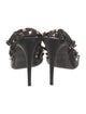 Valentino Rockstud Accents Leather T-Strap Pumps