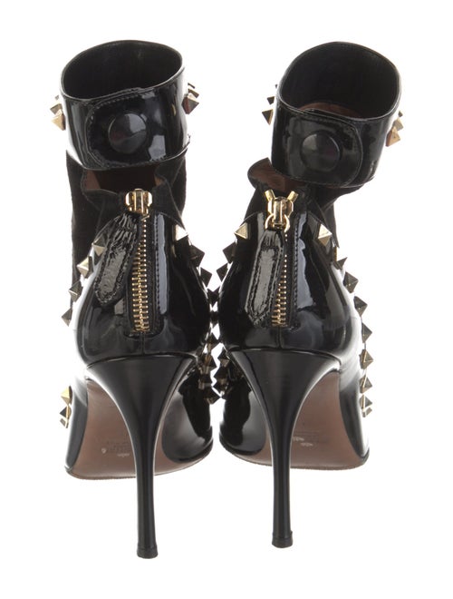 Valentino Rockstud Accents Patent Leather Pumps