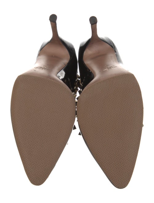 Valentino Rockstud Accents Patent Leather Pumps