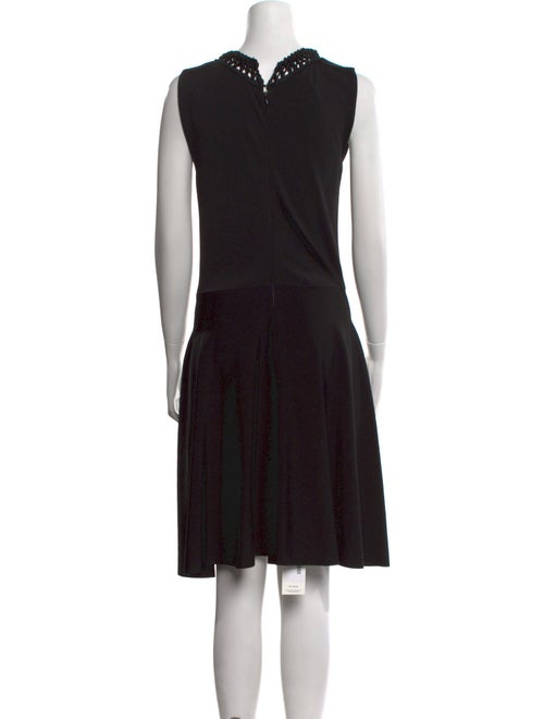 Valentino Crew Neck Knee-Length Dress