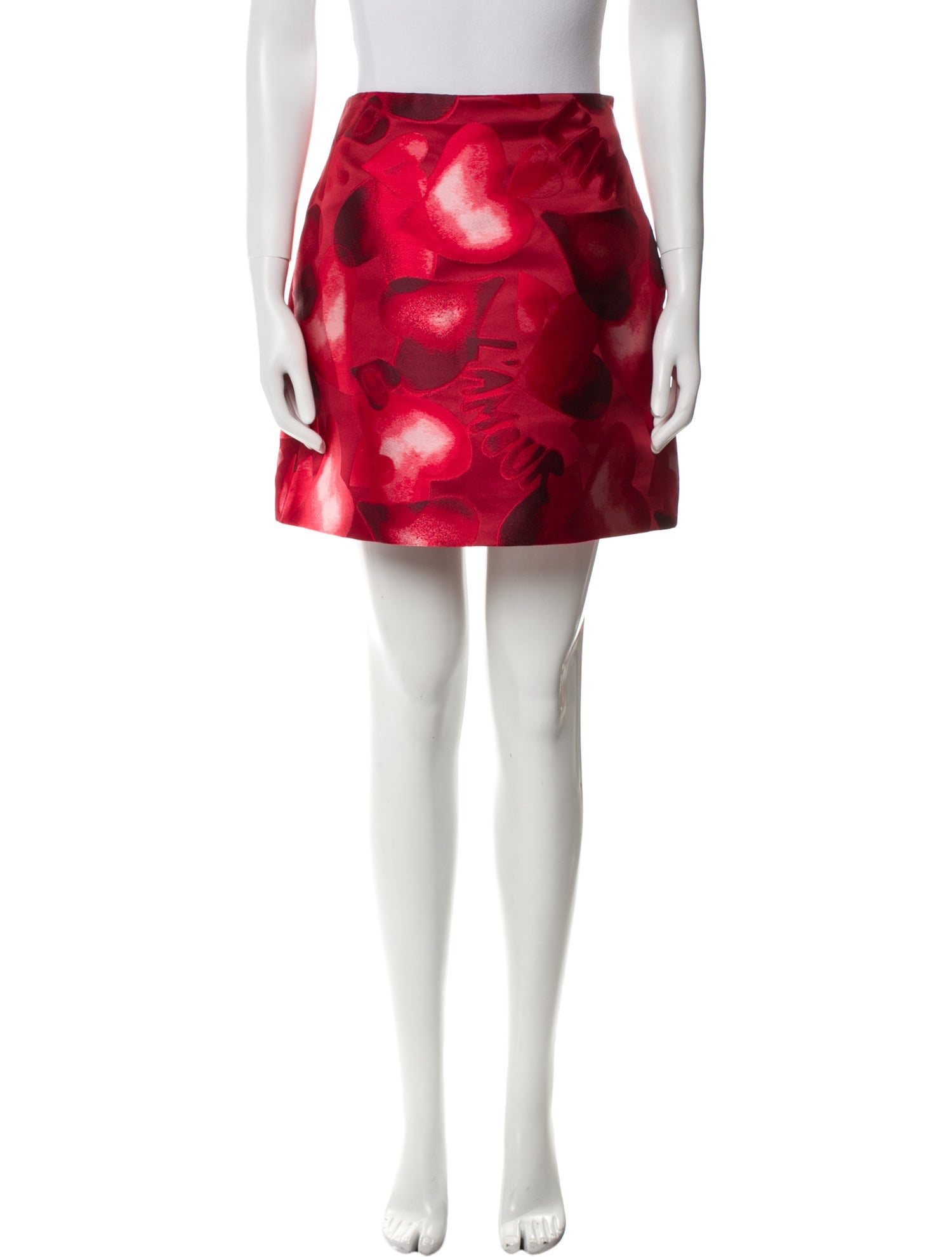 Valentino Printed Mini Skirt