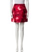 Valentino Printed Mini Skirt