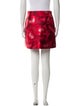Valentino Printed Mini Skirt