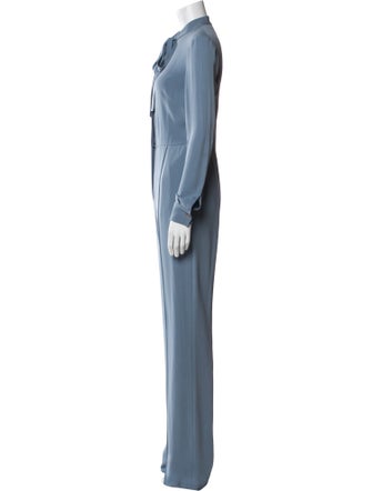 Valentino Tie Neck Jumpsuit