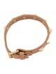 Valentino Leather Rockstud Wrap Bracelet