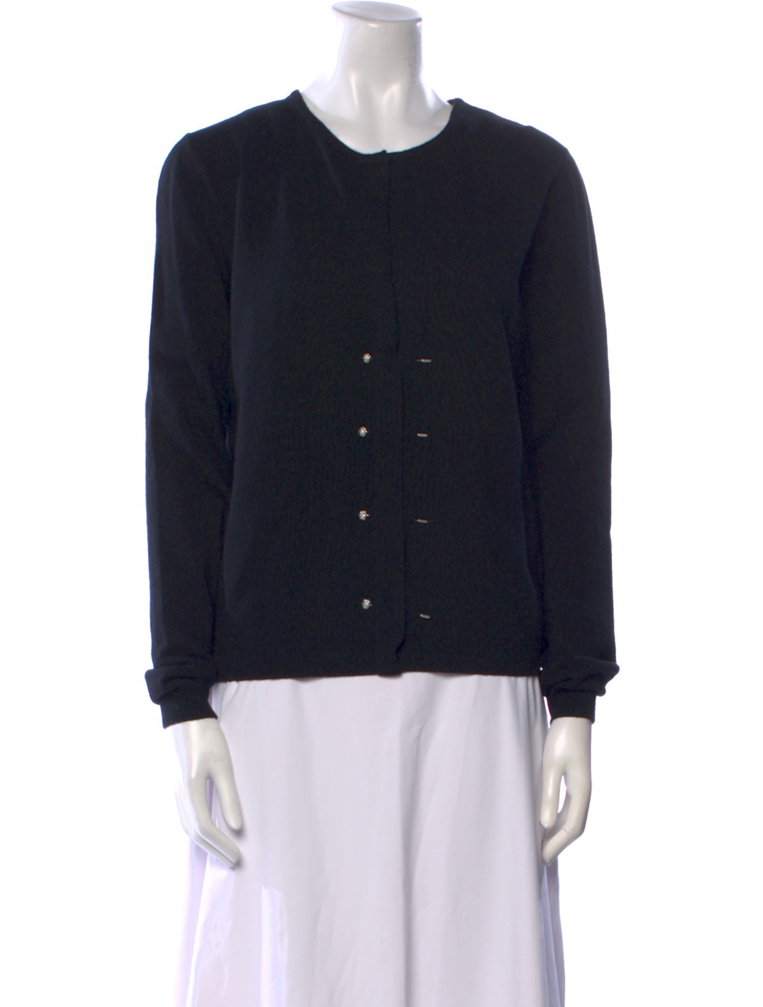 Valentino Virgin Wool Crew Neck Sweater